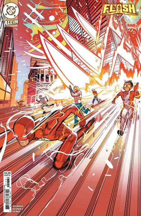 Flash #17 Cover C Baldemar Rivas Card Stock Variant