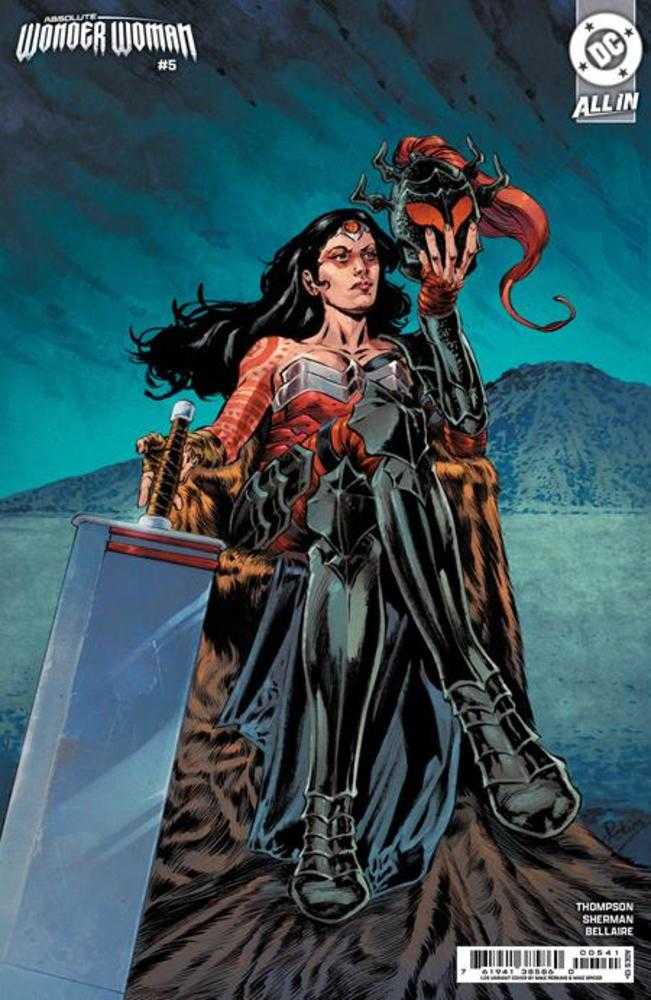 Absolute Wonder Woman #5 Cover D 1 in 25 Mike Perkins Card Stock Variant