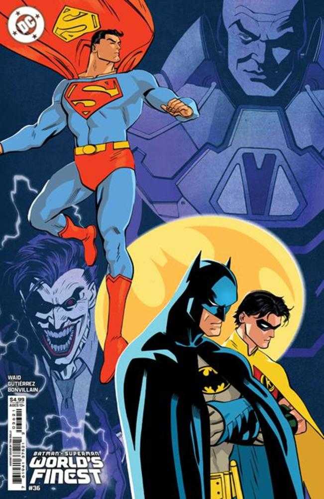 Batman Superman Worlds Finest #36 Cover B Tom Reilly Card Stock Variant