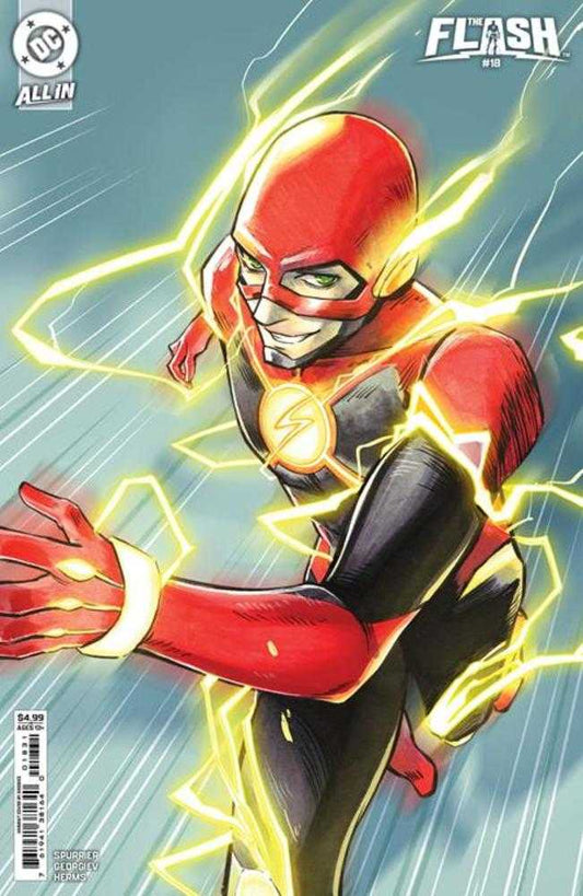 Flash #18 Cover B Saowee Card Stock Variant