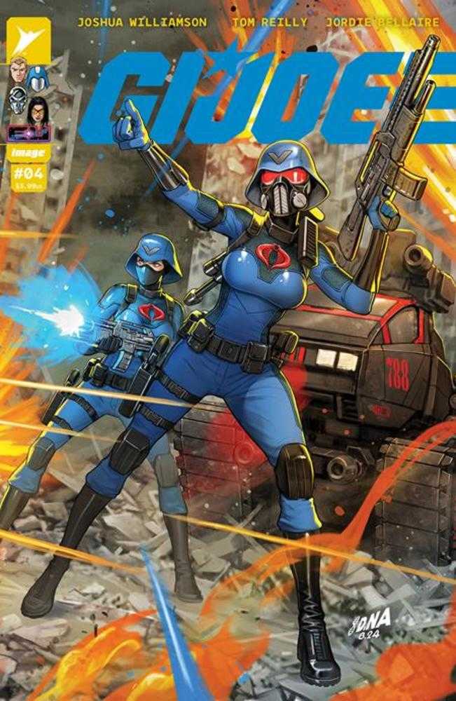 G.I. Joe #4 Cover D 1 in 10 David Nakayama Connecting Variant