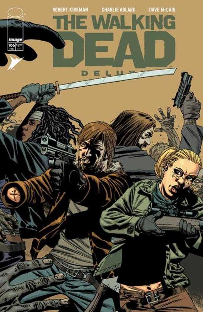 Walking Dead Deluxe #106 Cover B Charlie Adlard & Dave Mccaig Variant (Mature)