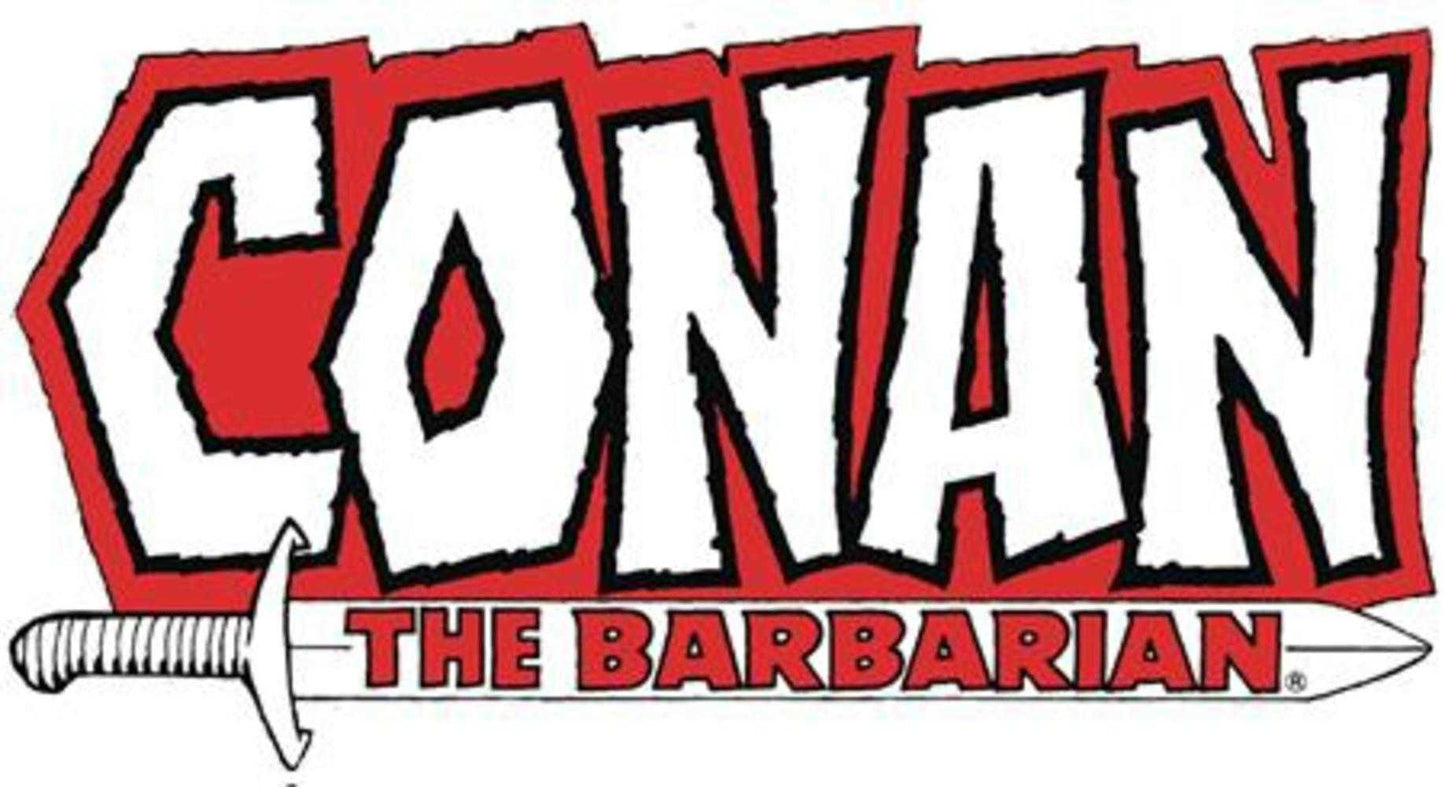 Conan Classic Comic Logo Pin