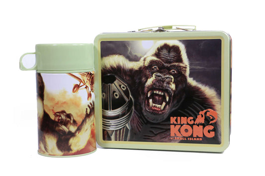 Tin Titans King Kong Previews Exclusive Lunch Box W/Beverage Container