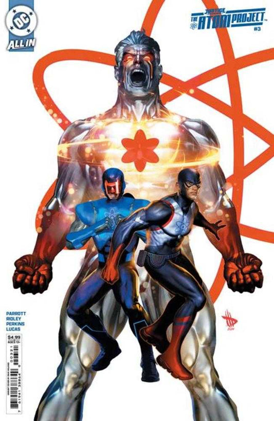 Justice League The Atom Project #3 (Of 6) Cover B Dave Wilkins Card Stock Variant