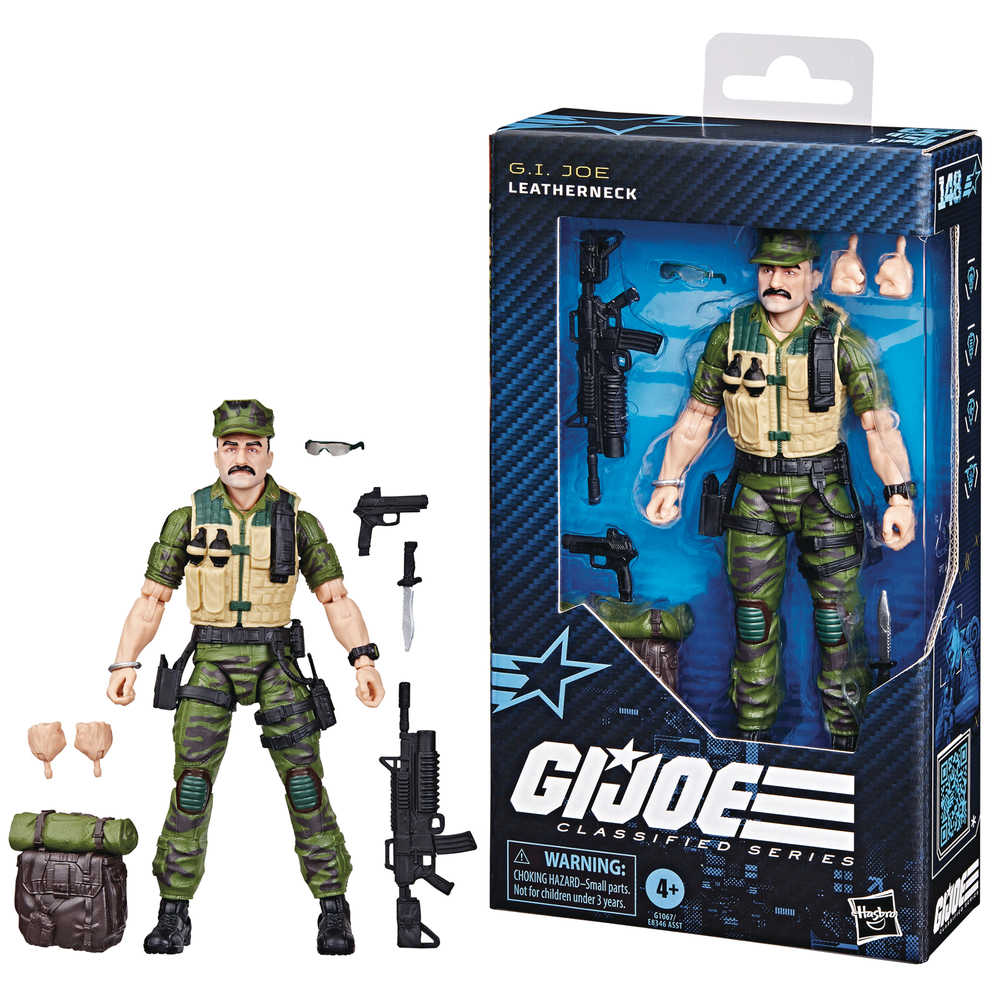 G.I. Joe Classified Series 6in Leatherneck Action Figure