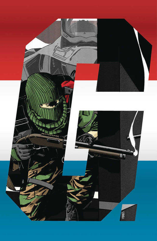 G.I. Joe A Real American Hero Beach Head #1 (One Shot) Cover D 1 in 25 Jorge Fornes Foil Letter Variant