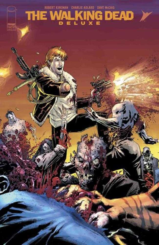 Walking Dead Deluxe #110 Cover C Whilce Portacio & Alex Sinclair Connecting Variant (Mature)
