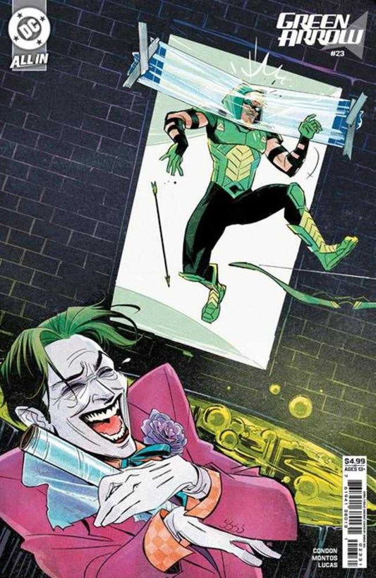 Green Arrow #23 Cover C Annie Wu April Fools Card Stock Variant