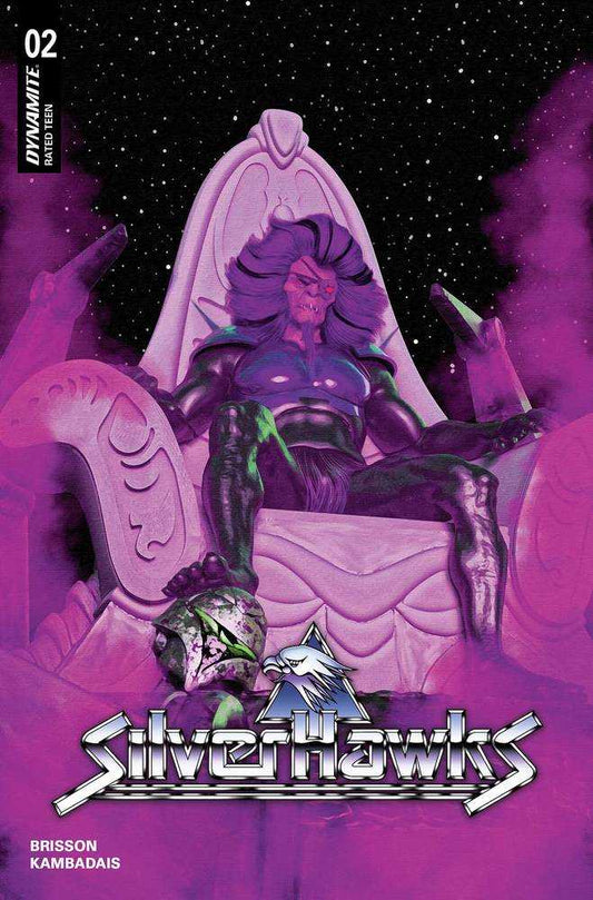 Silverhawks #2 Cover Zb 10 Copy Foc Variant Edition Spears Purple