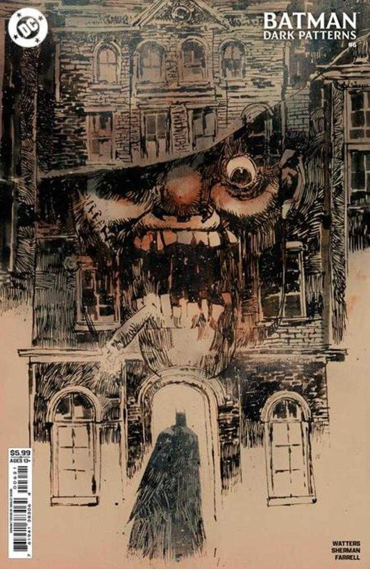 Batman Dark Patterns #6 (Of 12) Cover B Ashley Wood Card Stock Variant