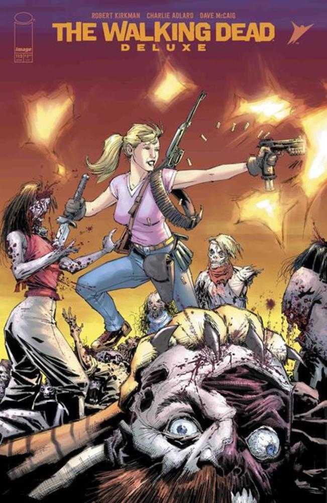 Walking Dead Deluxe #112 Cover C Whilce Portacio & Alex Sinclair Connecting Variant (Mature)