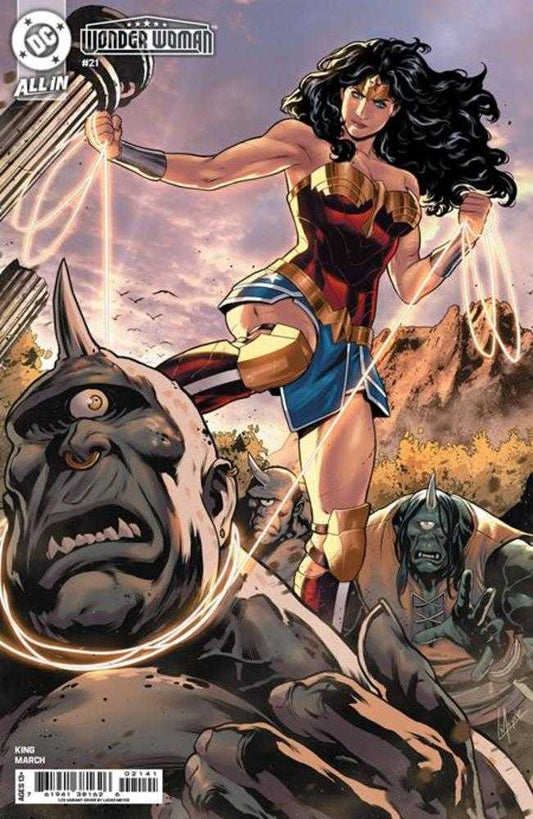 Wonder Woman #21 Cover E 1 in 25 Lucas Meyer Card Stock Variant