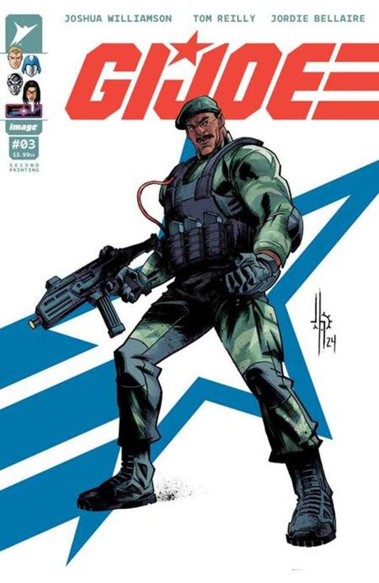 G.I. Joe #3 2nd Print Cover A Jason Howard G.I. Joe Cover