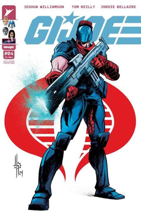 G.I. Joe #4 2nd Print Cover B Jason Howard Cobra Variant