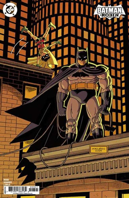 Batman & Robin Year One #8 (Of 12) Cover D 1 in 25 Andrew Maclean Card Stock Variant
