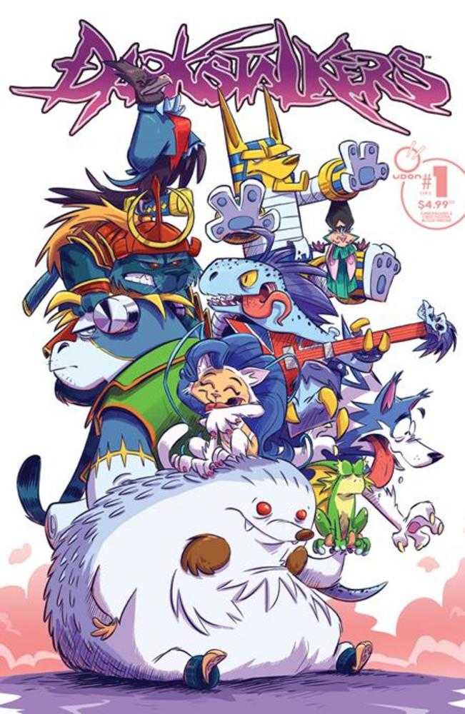 Darkstalkers X Street Fighter Blood Throne #1 (One Shot) Cover C Dax Gordine Variant  Previously Foc'D On 4/28/2025