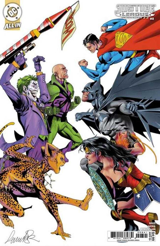 Justice League Unlimited #8 Cover D Salvador Larroca Card Stock Variant (We Are Yesterday)