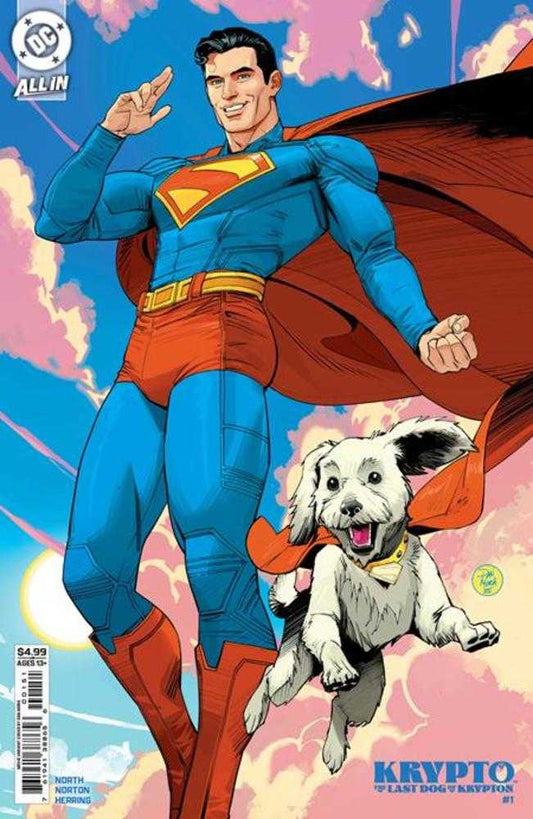 Krypto The Last Dog Of Krypton #1 (Of 5) Cover C Dan Mora Superman Movie Card Stock Variant