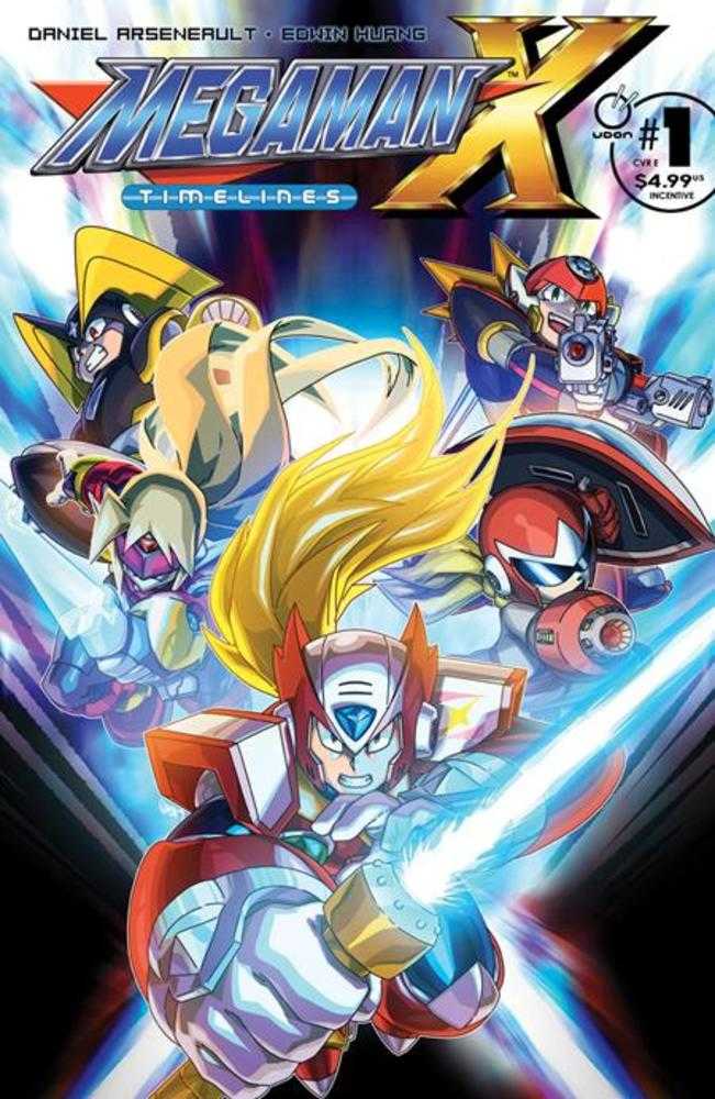 Mega Man X Timelines #1 (One Shot) Cover E Inc 1:5 Jeffrey Chamba Cruz Variant Previously Foc'D On 5/5/2025
