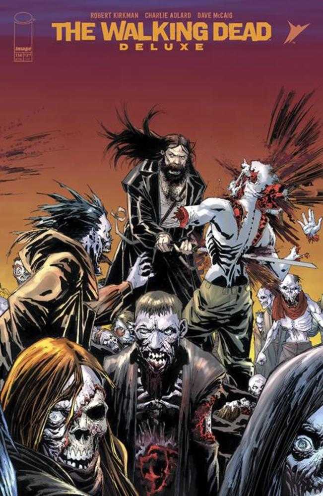 Walking Dead Deluxe #114 Cover C Whilce Portacio & Alex Sinclair Connecting Variant (Mature)