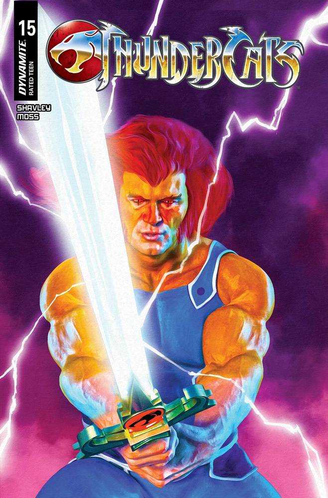 Thundercats #15 Cover Z Foc 7 Copy Variant Edition Spears Purple Bkgr Foi