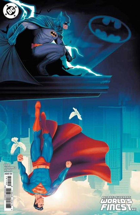 Batman Superman Worlds Finest #41 Cover E 1 in 25 Doaly Card Stock Variant