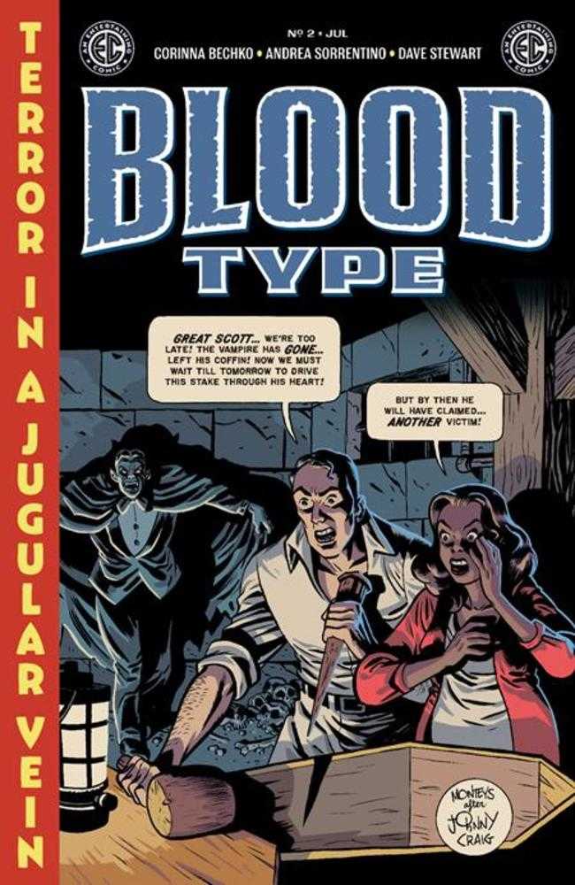 EC Blood Type #2 (Of 4) Cover C 1 in 10 Albert Monteys EC Homage Variant