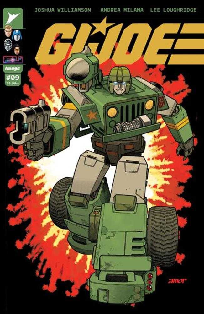 G.I. Joe #9 Cover D 1 in 25 John Amor Variant