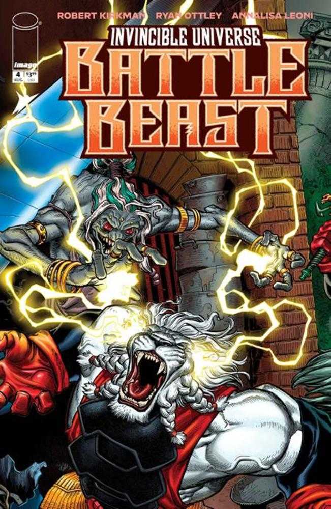 Invincible Universe Battle Beast #4 Cover C 1 in 10 Ej Su Connecting Variant