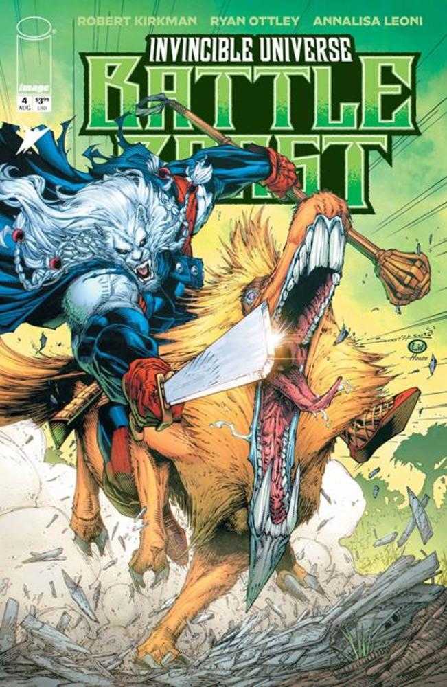 Invincible Universe Battle Beast #4 Cover E 1 in 50 Brett Booth & John Livesay Variant