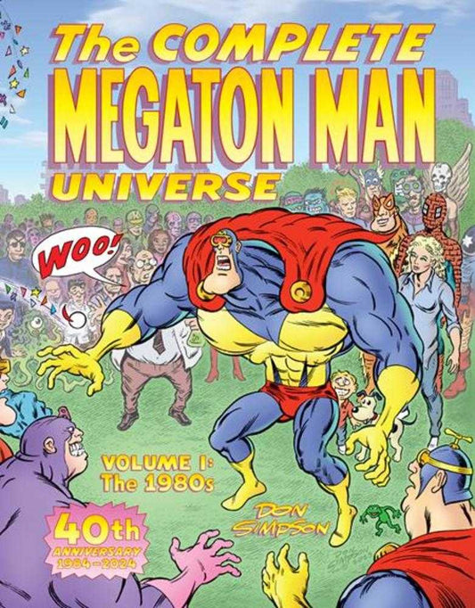 Fantagraphics Underground Comp Megaton Man Graphic Novel Volume 01 1980 S (