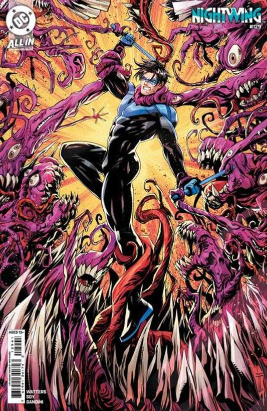 Nightwing #129 Cover D 1 in 25 Serg Acuna Card Stock Variant