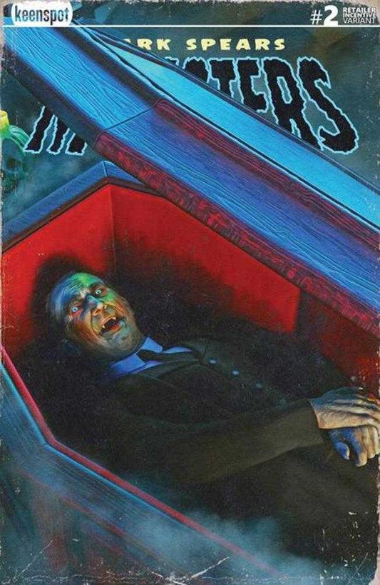 Mark Spears Monsters #2 3rd Print Cover B Inc 1:20 Mark Spears Waking The Dead Variant