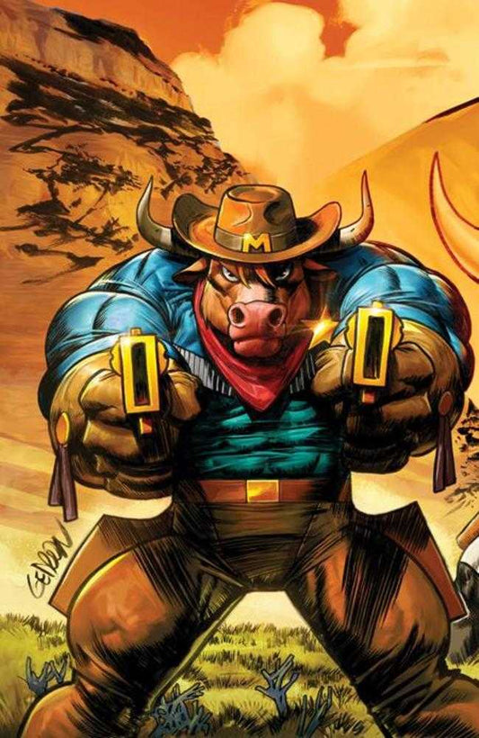 Wild West Cow-Boys Of Moo Mesa #1 (Of 4) Cover G 1 in 10 Juan Gedeon Interlocking Full Art Variant
