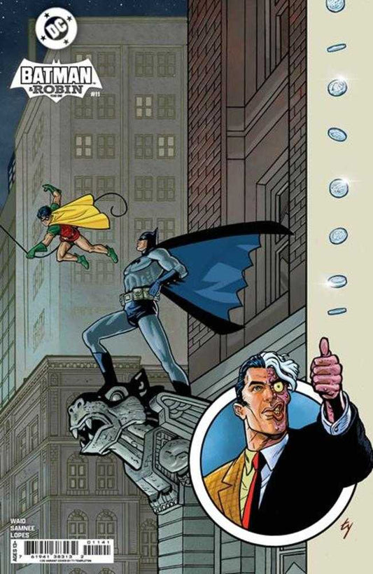 Batman & Robin Year One #11 (Of 12) Cover D 1 in 25 Ty Templeton Card Stock Variant