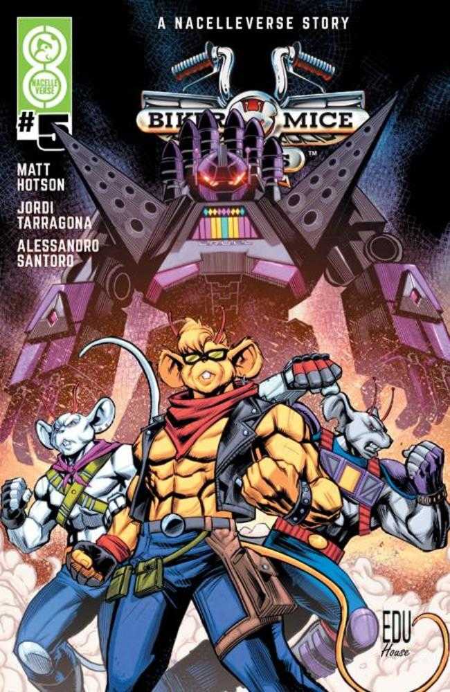 Biker Mice From Mars (2025) #5 Cover A Edu Souza