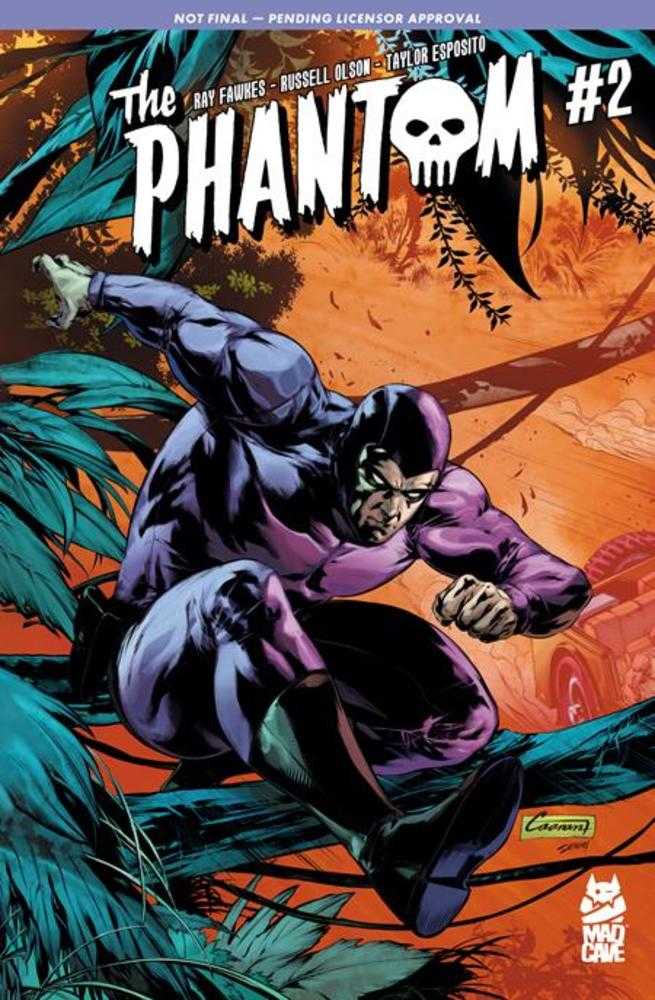 Phantom #2 Cover B Caanan White Sequential Battle Scene Variant