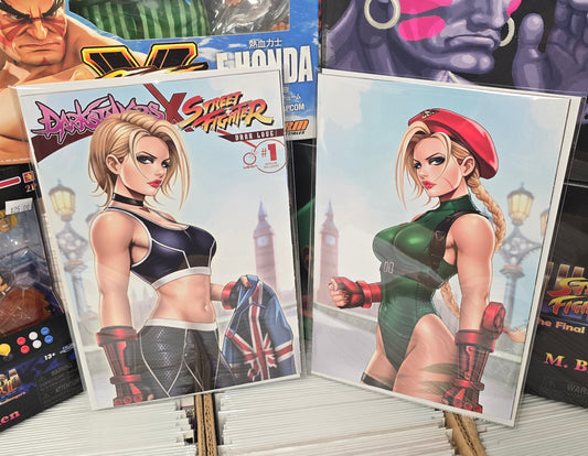Street Fighter Vs Darksiders Tardys Collectors Corner Exclusive by Keith Garvey Standard and Virgin Variant