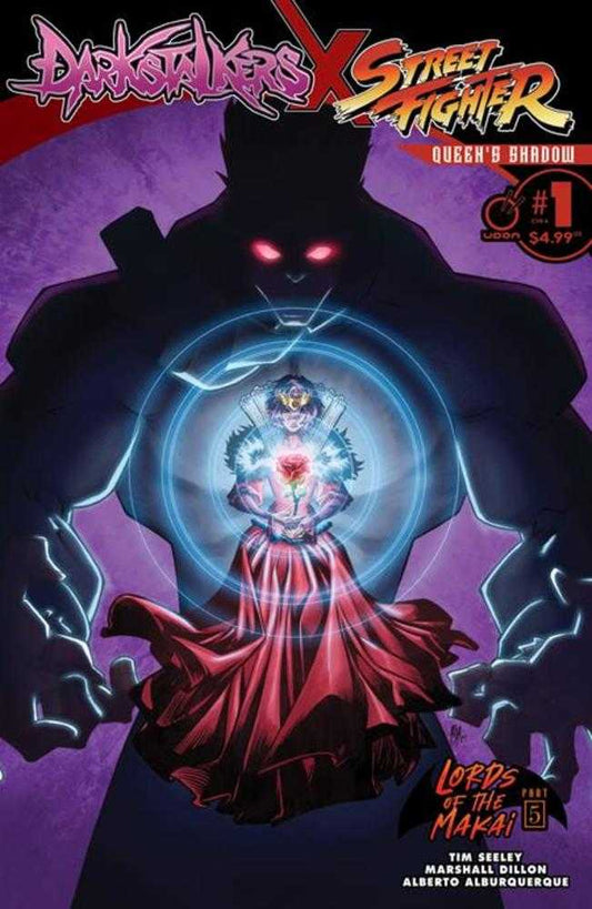 Darkstalkers X Street Fighter Queens Shadow #1 (One Shot) Cover A Alberto Alburquerque