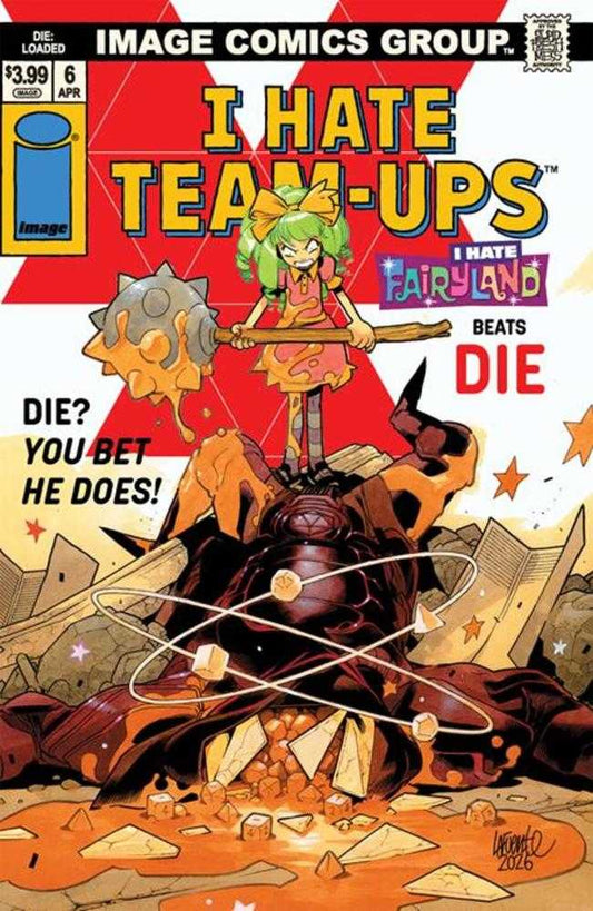 Die Loaded #6 Cover C Davide Lafuente I Hate Fairyland Team Up Variant (Mature)
