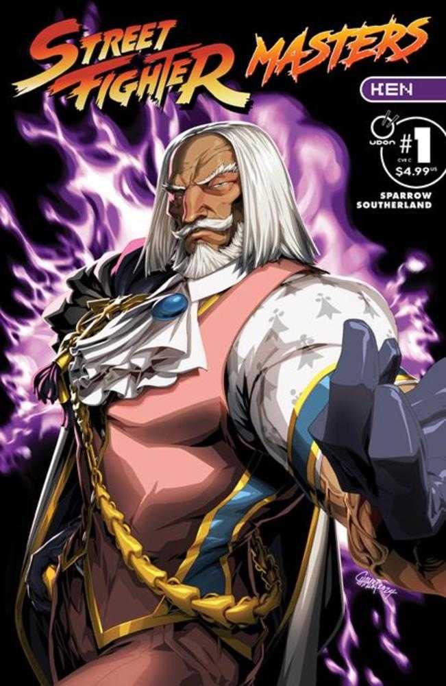 Street Fighter Masters Ken #1 (One Shot) Cover C Jeffrey Cruz Variant