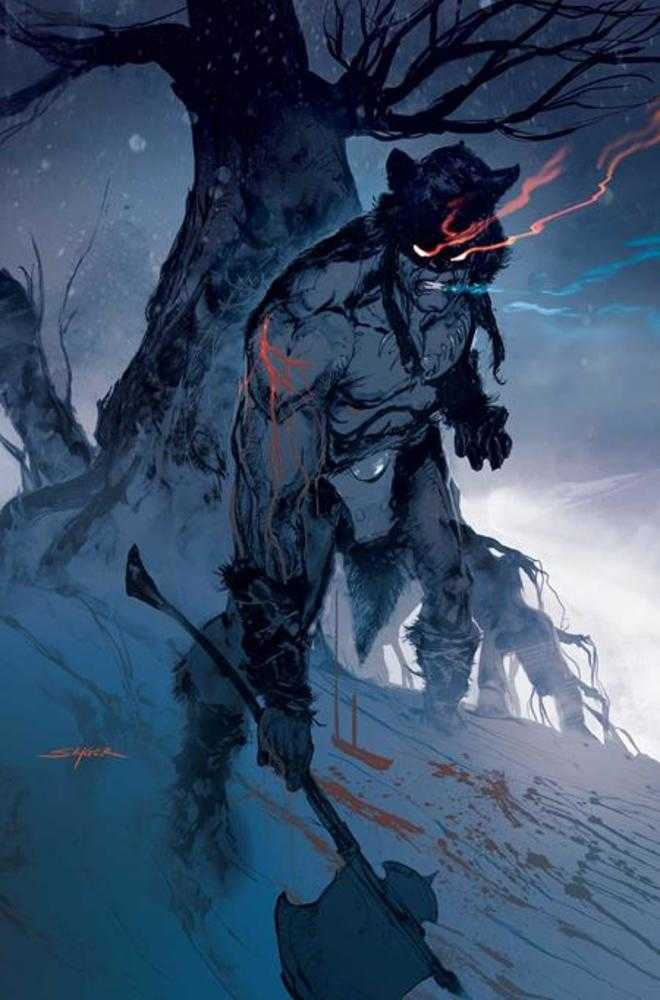 Fire And Ice Darkwolf #1 Cover K Inc 1:15 Stuart Sayger Full Art Variant
