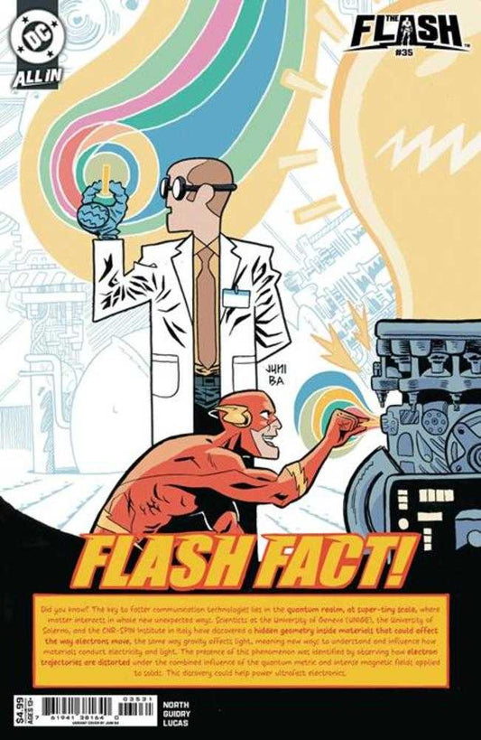 Flash #35 Cover C Juni Ba Card Stock Variant