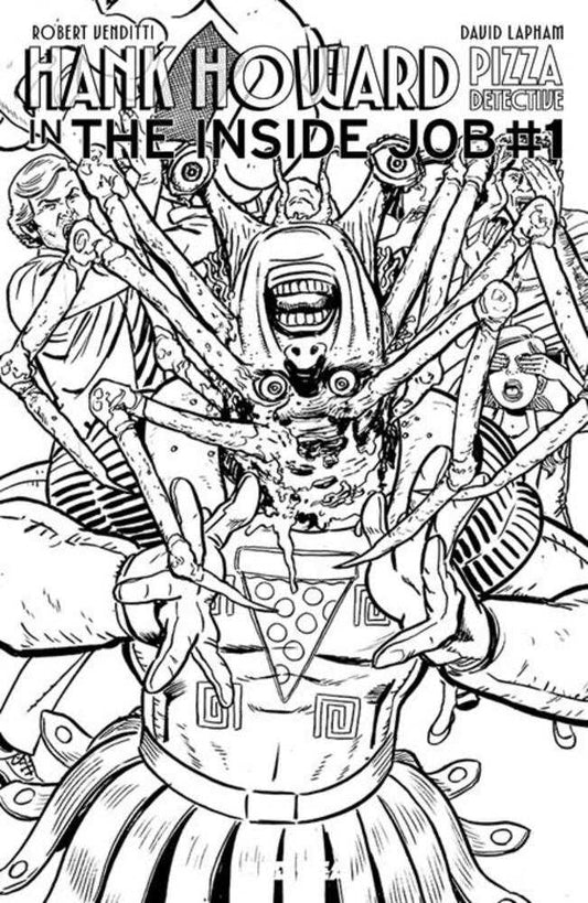 Hank Howard, Pizza Detective The Inside Job #1 (One Shot) Cover E David Lapham Carpenter Homage Variant