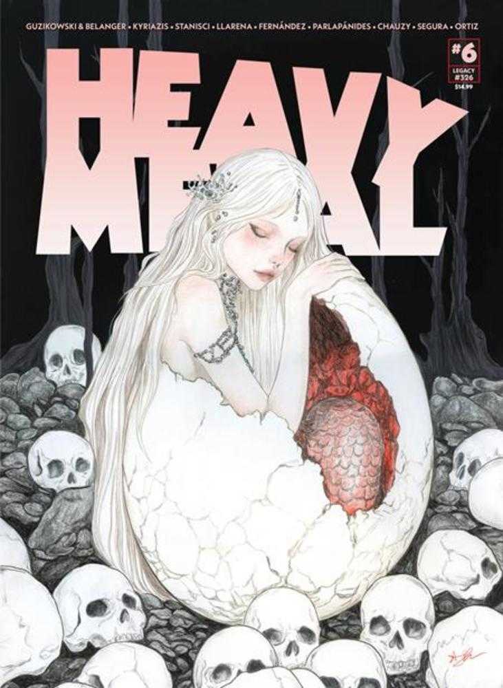 Heavy Metal Magazine #6 Cover B Amanda M Jansson Variant (Mature)
