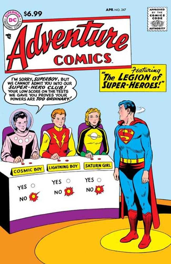 Adventure Comics #247 Facsimile Edition Cover C Curt Swan Foil Variant