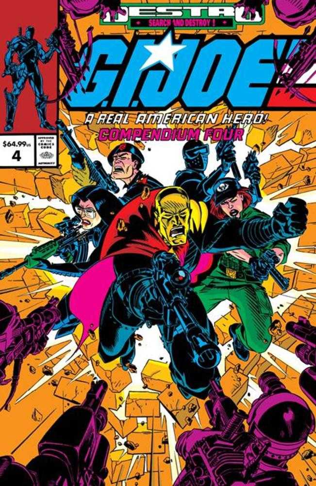 G.I. Joe A Real American Hero Compendium TPB Volume 04 Direct Market Exclusive Michael Golden Cover