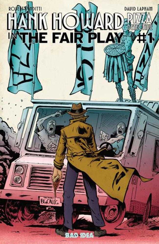 Hank Howard Pizza Detective The Fair Play #1 (One Shot) Cover C Jake Baker Variant