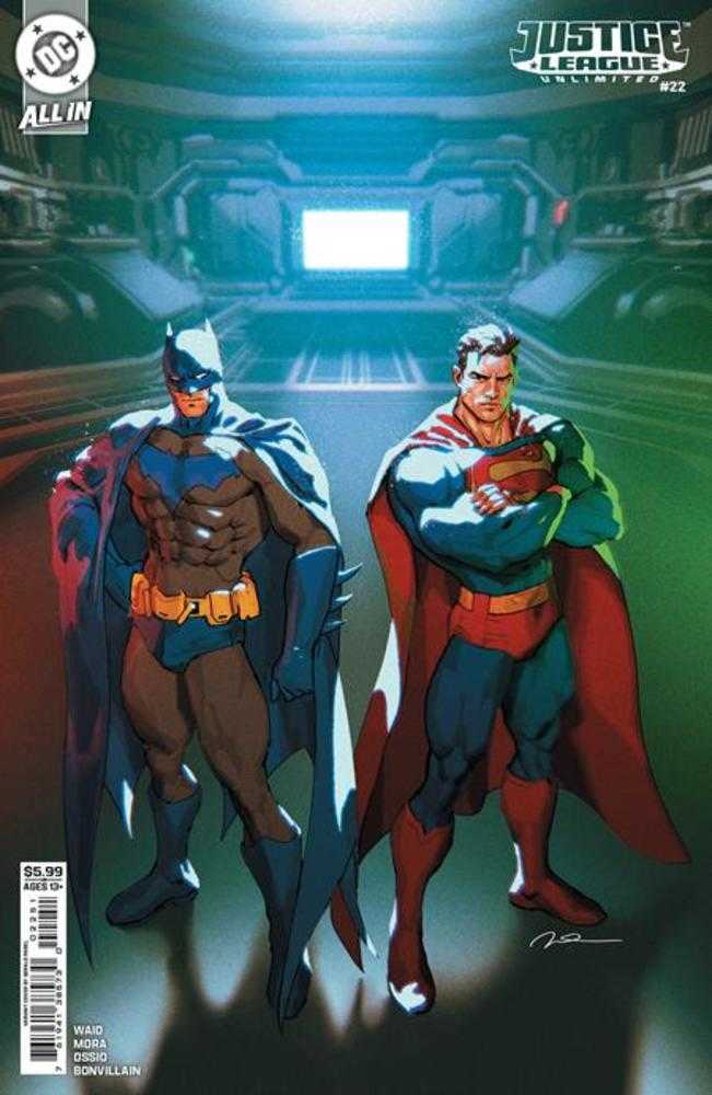 Justice League Unlimited #22 Cover E Gerald Parel Card Stock Variant